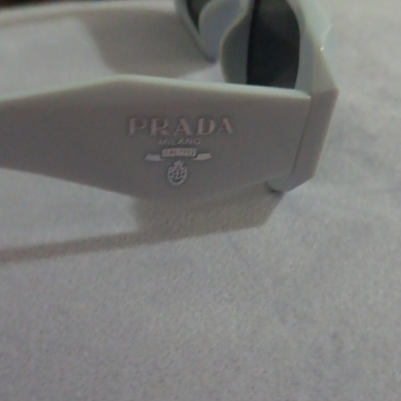 Prada Gray Sunglasses with Dark Lenses - Picture 7 of 10